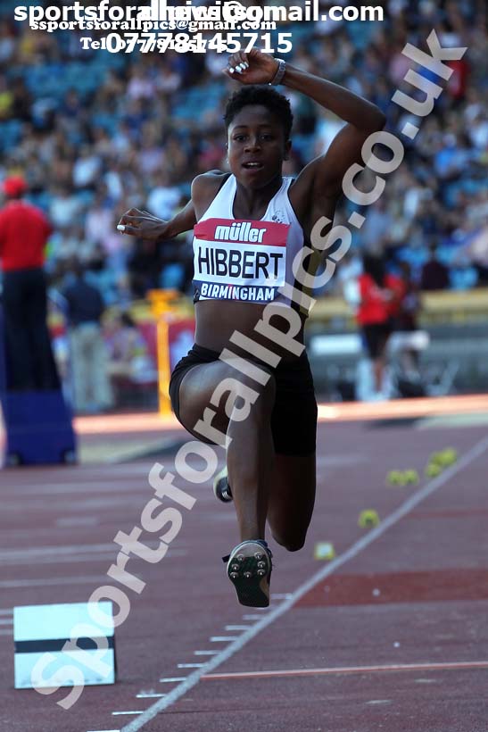Womens triple jump, 2019 Muller British Championships, Alexander Stadium, Birmingham. Photo: David T. Hewitson/Sports for All Pics